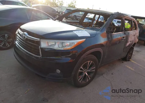 2016 Toyota Highlander Xle V6 from USA, damaged, VIN 5TDKKRFH7GS501186
